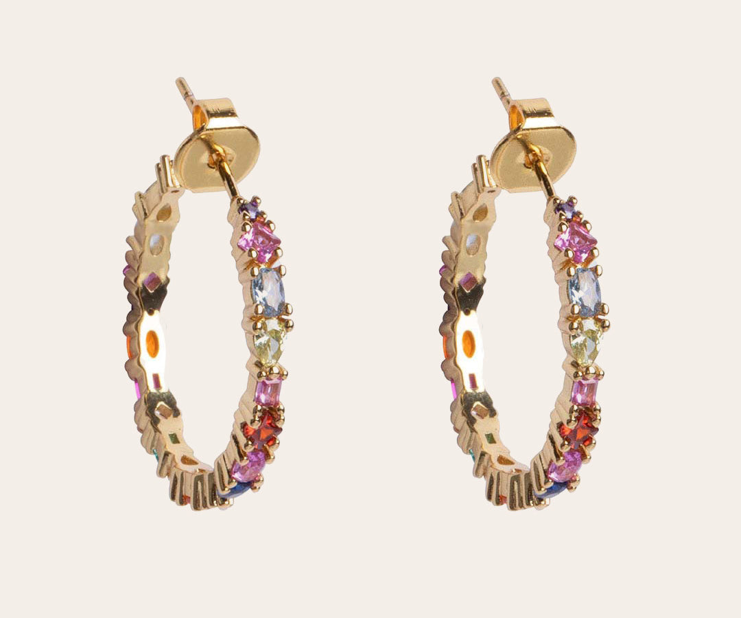 Mini Adriana earrings gold