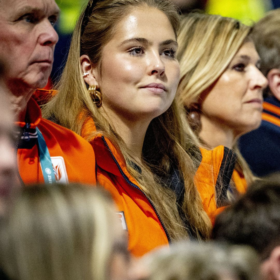 Princess Amalia wears our ear cuffs