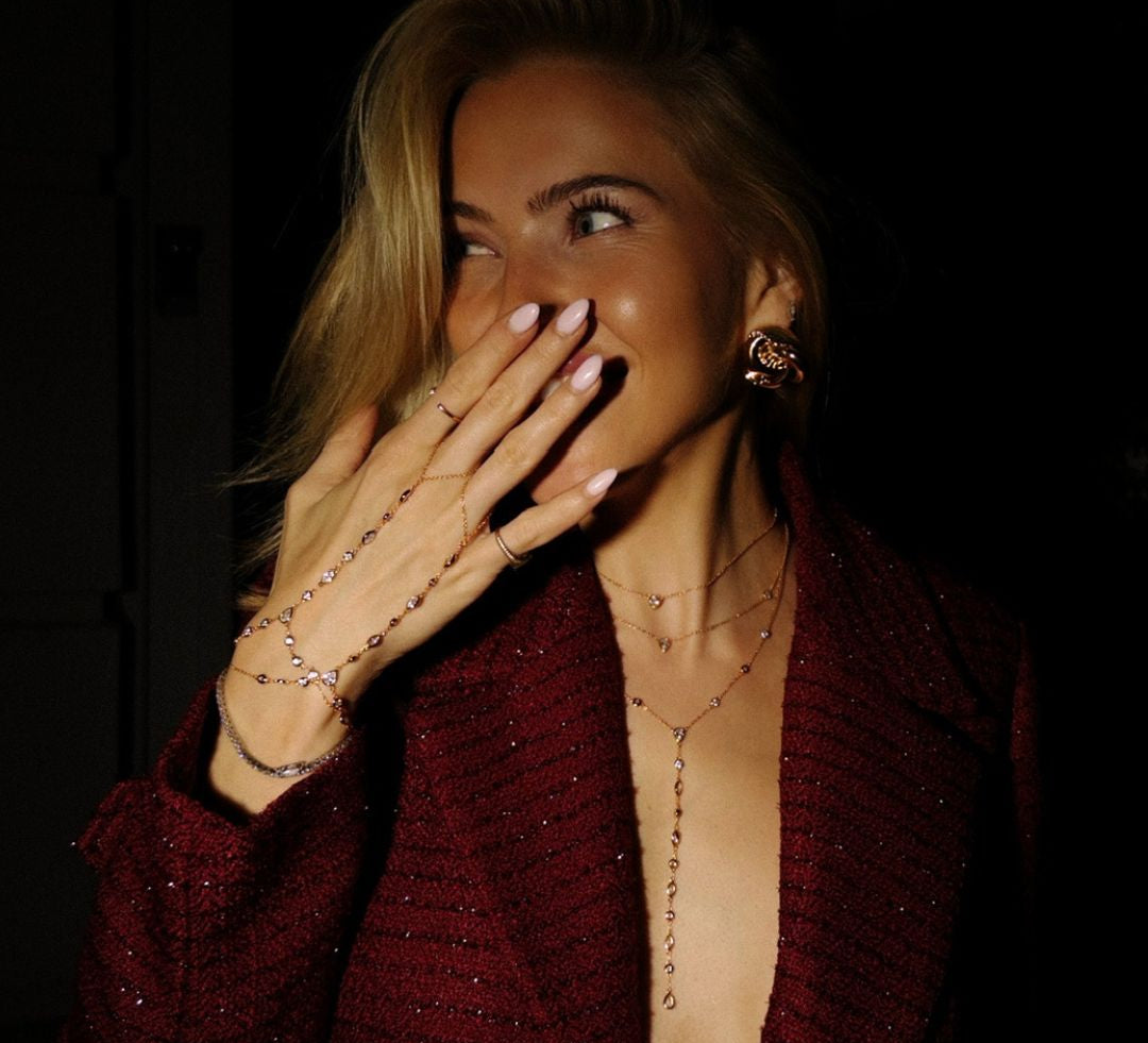 The hand chain Collection Jewelry That Moves With You