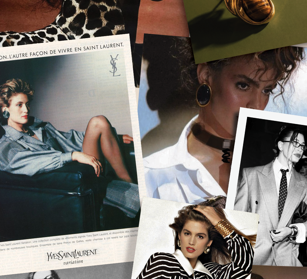 Meet The Icons: Statement Earrings & The Return of Power Dressing