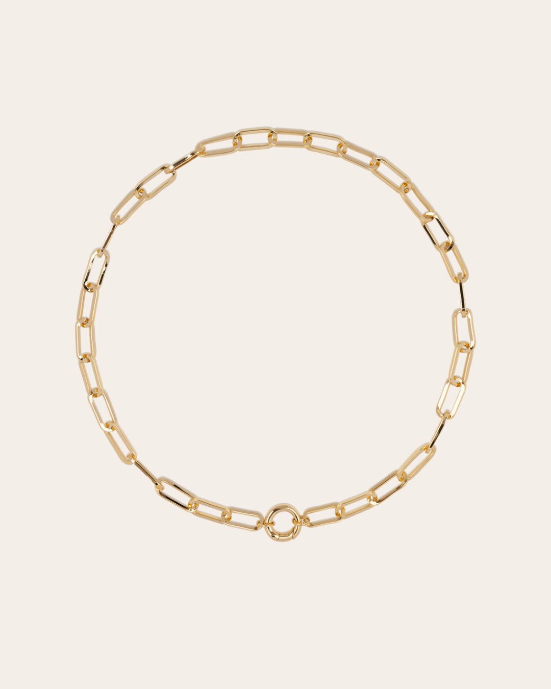 The Chunky Aura necklace - gold plated