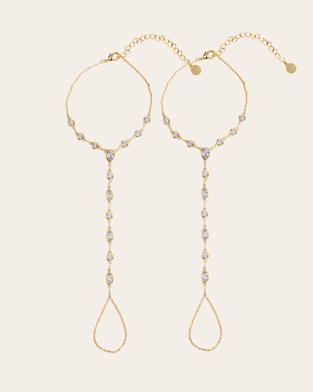 De Golden Dream set - gold plated