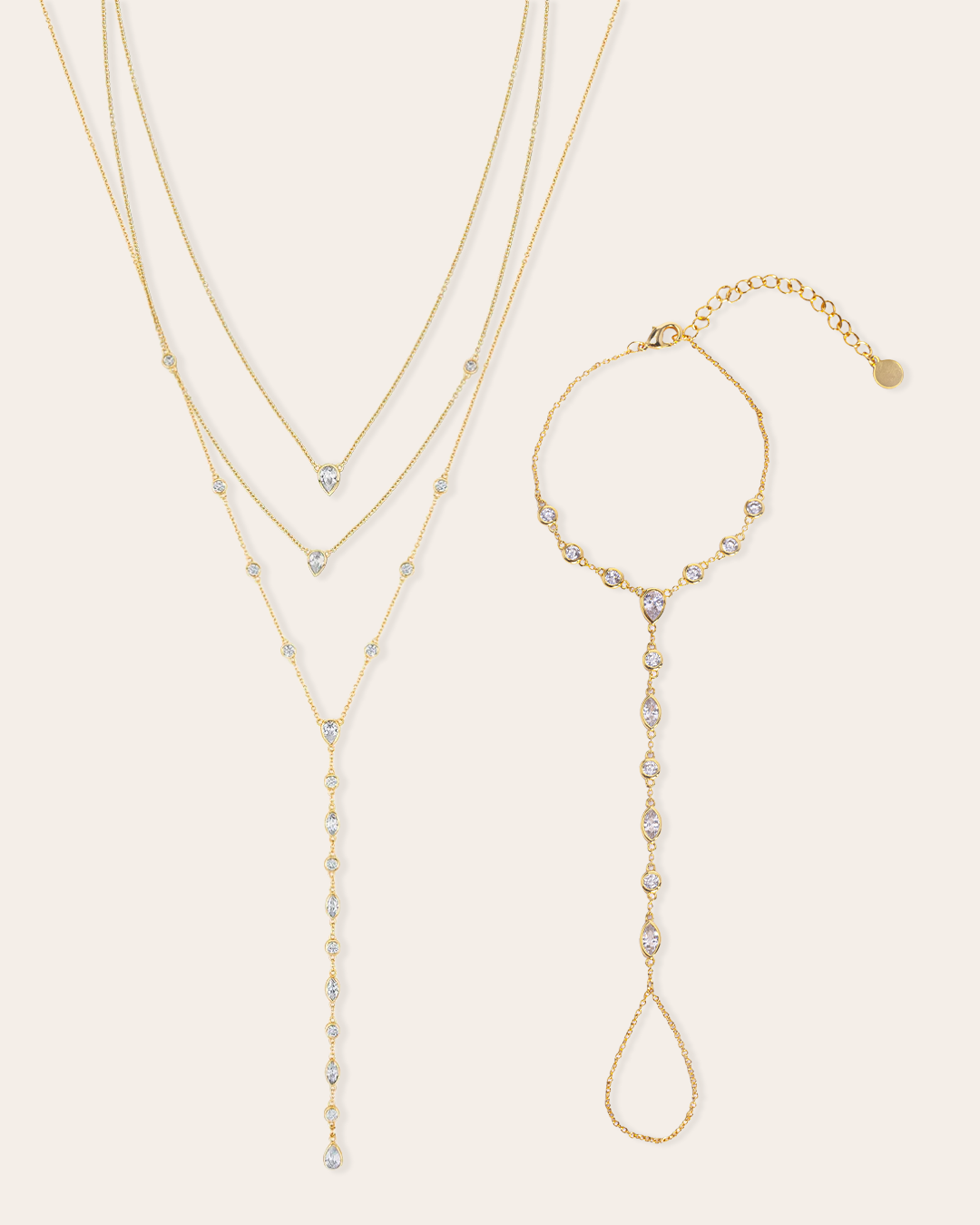 De Iconic Aurelia set – gold plated