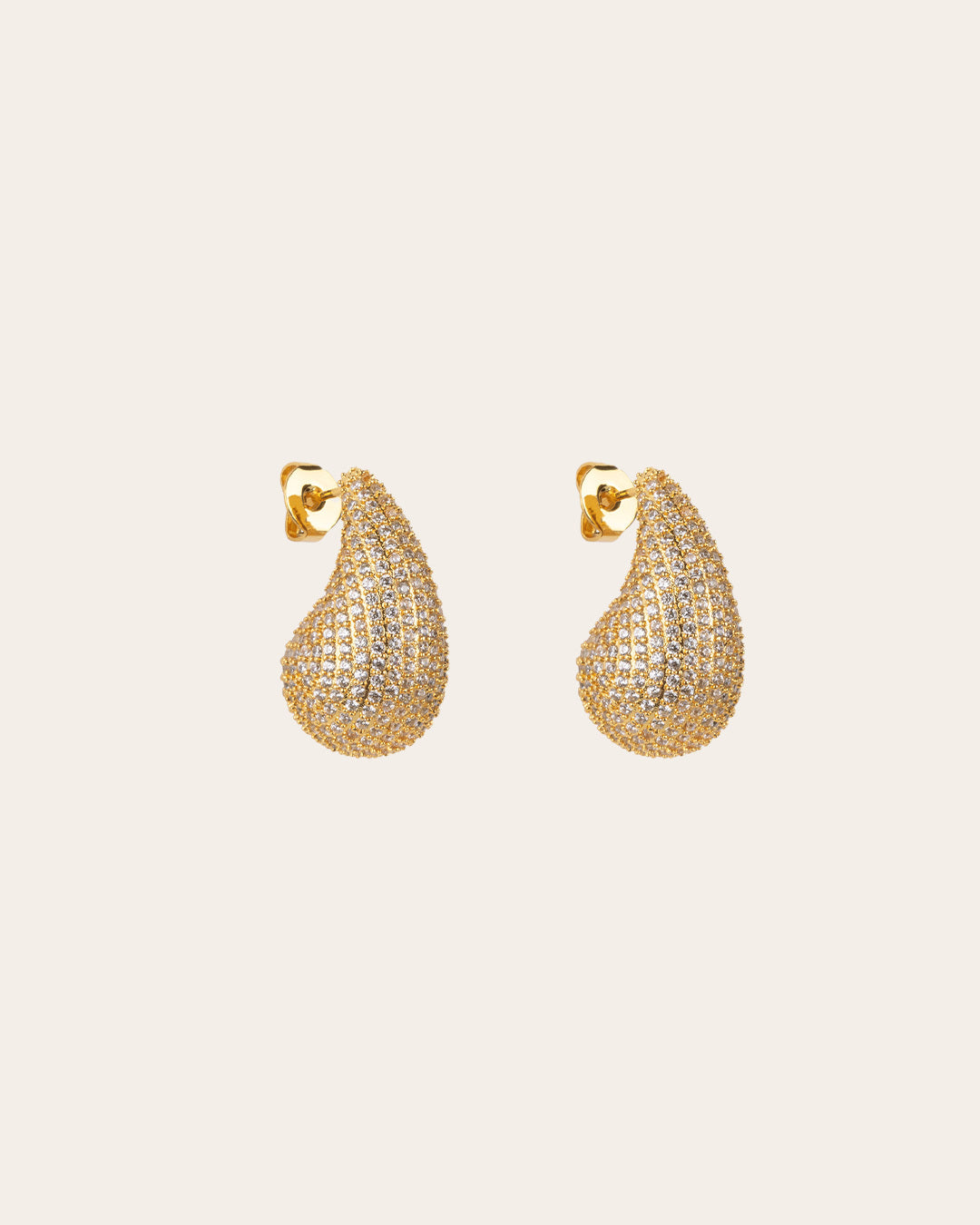 The Gia earrings - gold plated
