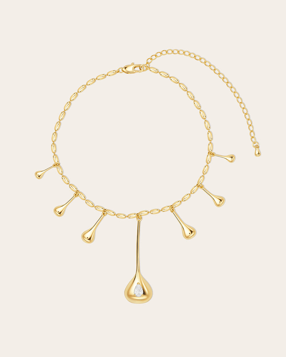 De Zora arm chain - gold plated