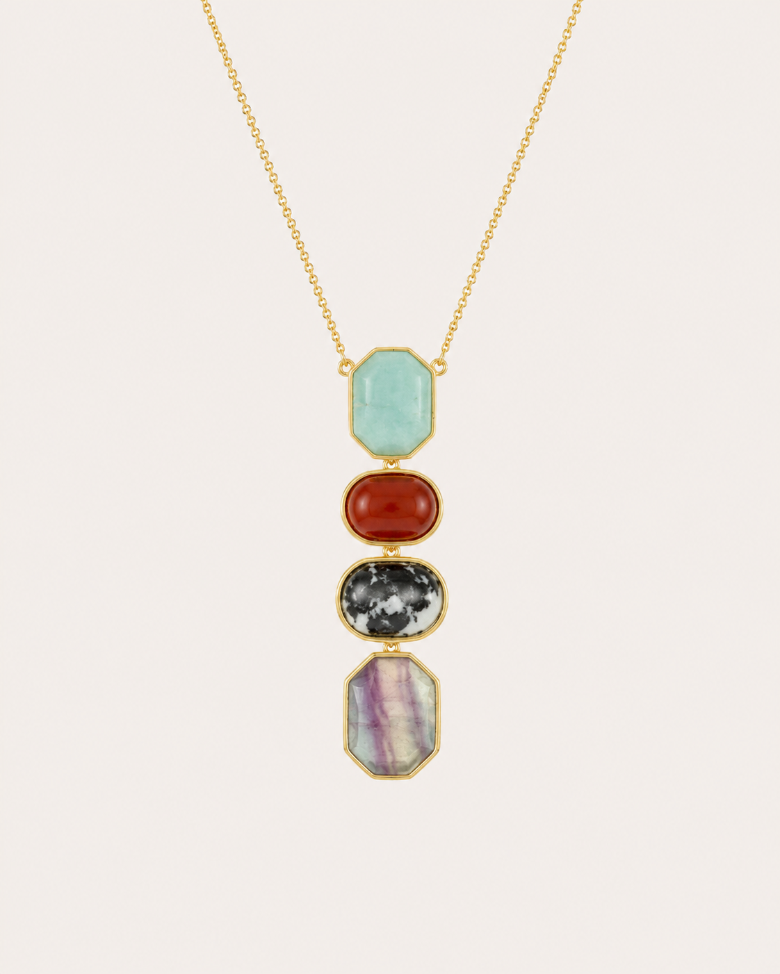 De Eclipse ketting - gold plated
