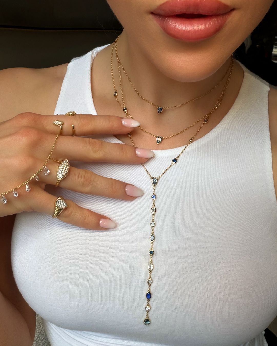 De Aurelia Ocean ketting - gold plated