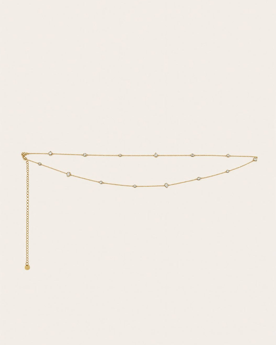 De Aurelia belly chain - gold plated