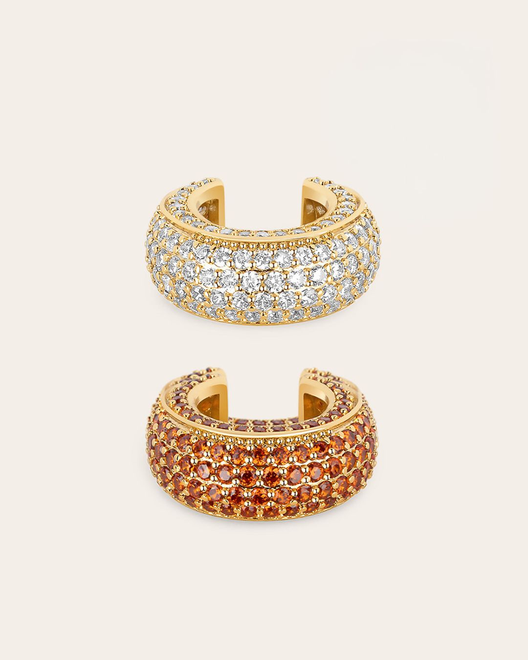 De Amber Must-Haves set – gold plated