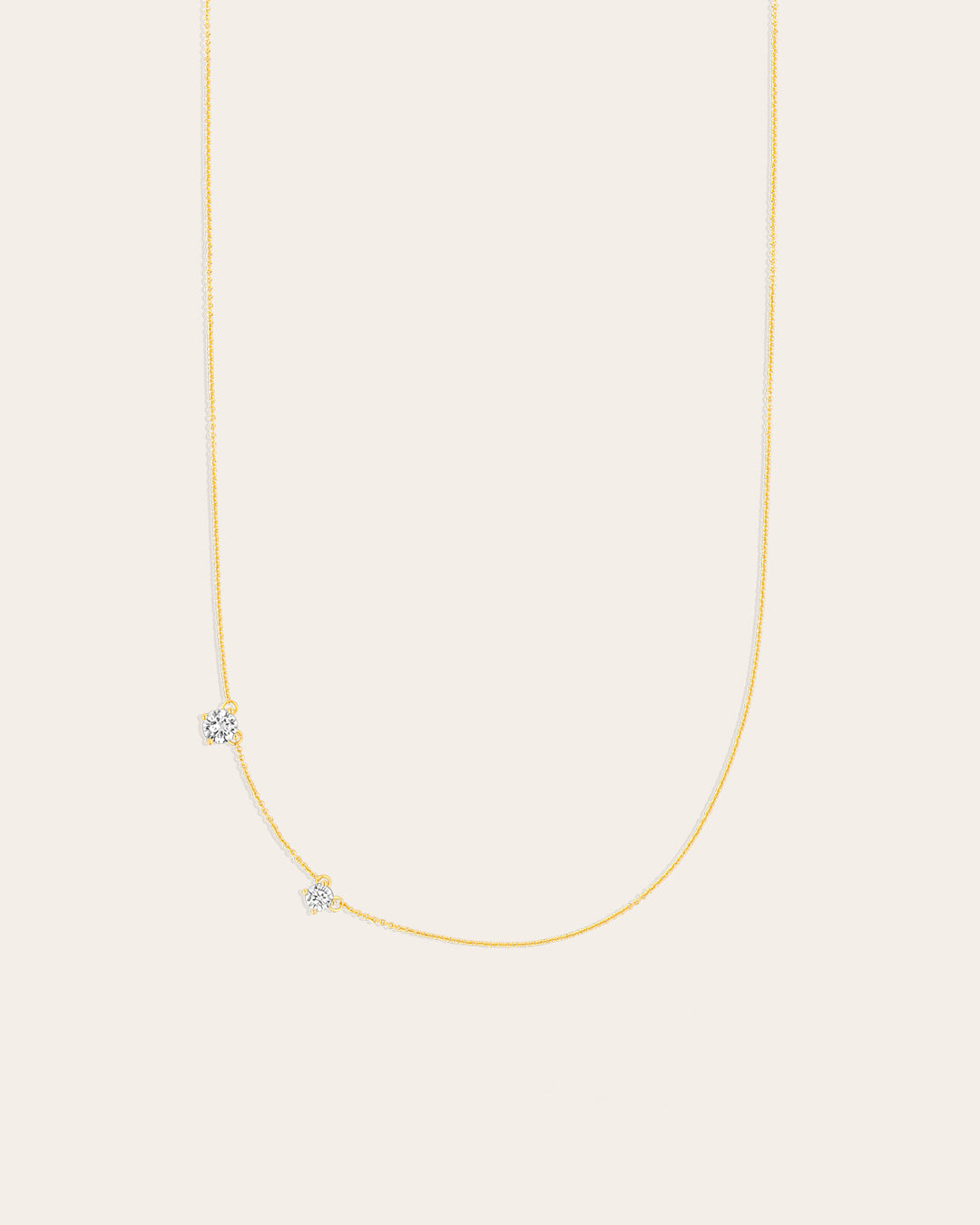 The Verona necklace - gold plated