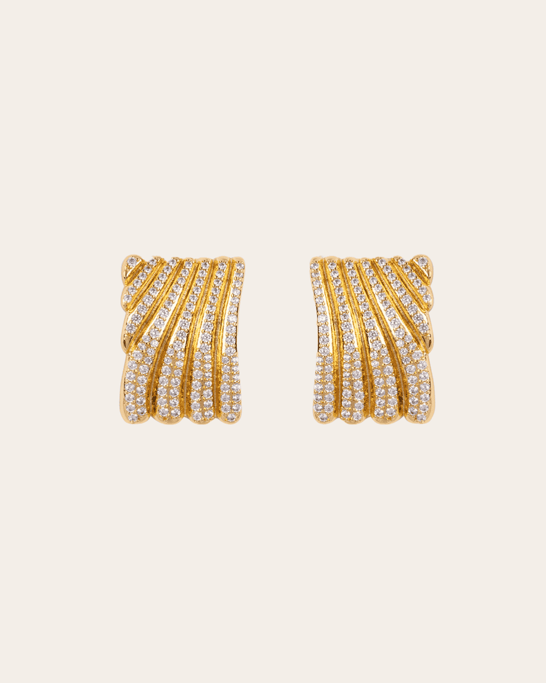 The Harper earrings - gold plated