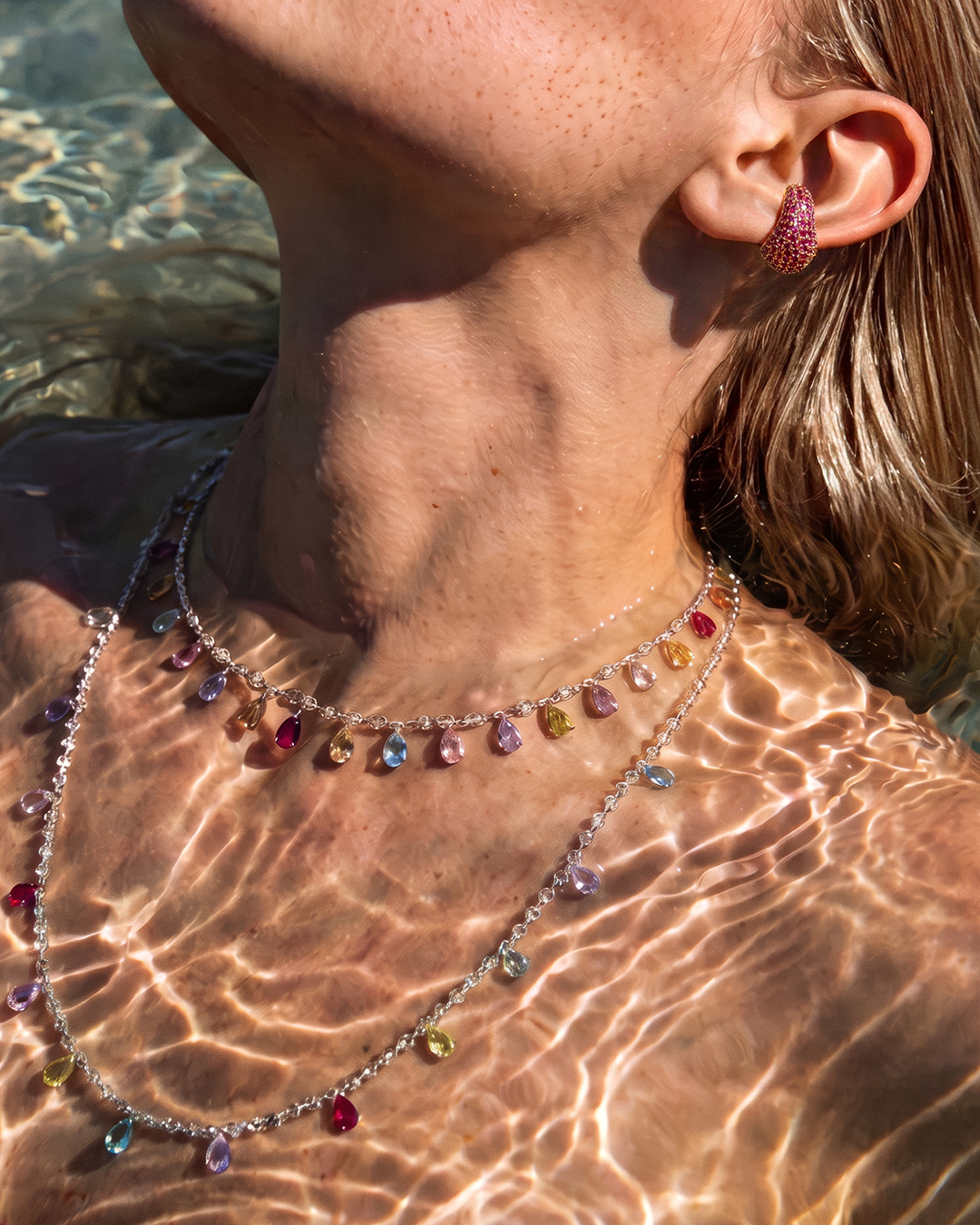 De Melodia ketting - silver plated
