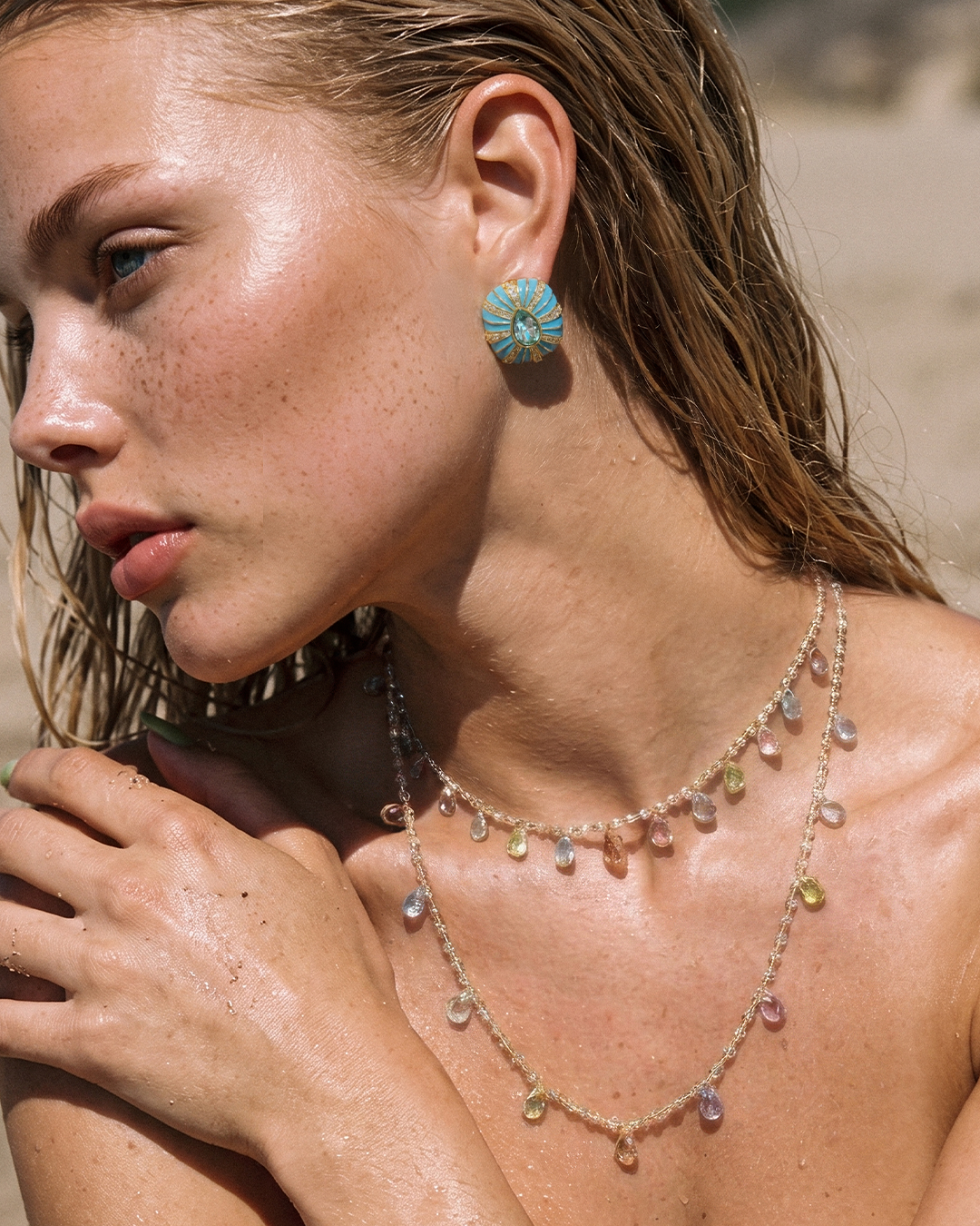 De Soleia ketting - gold plated