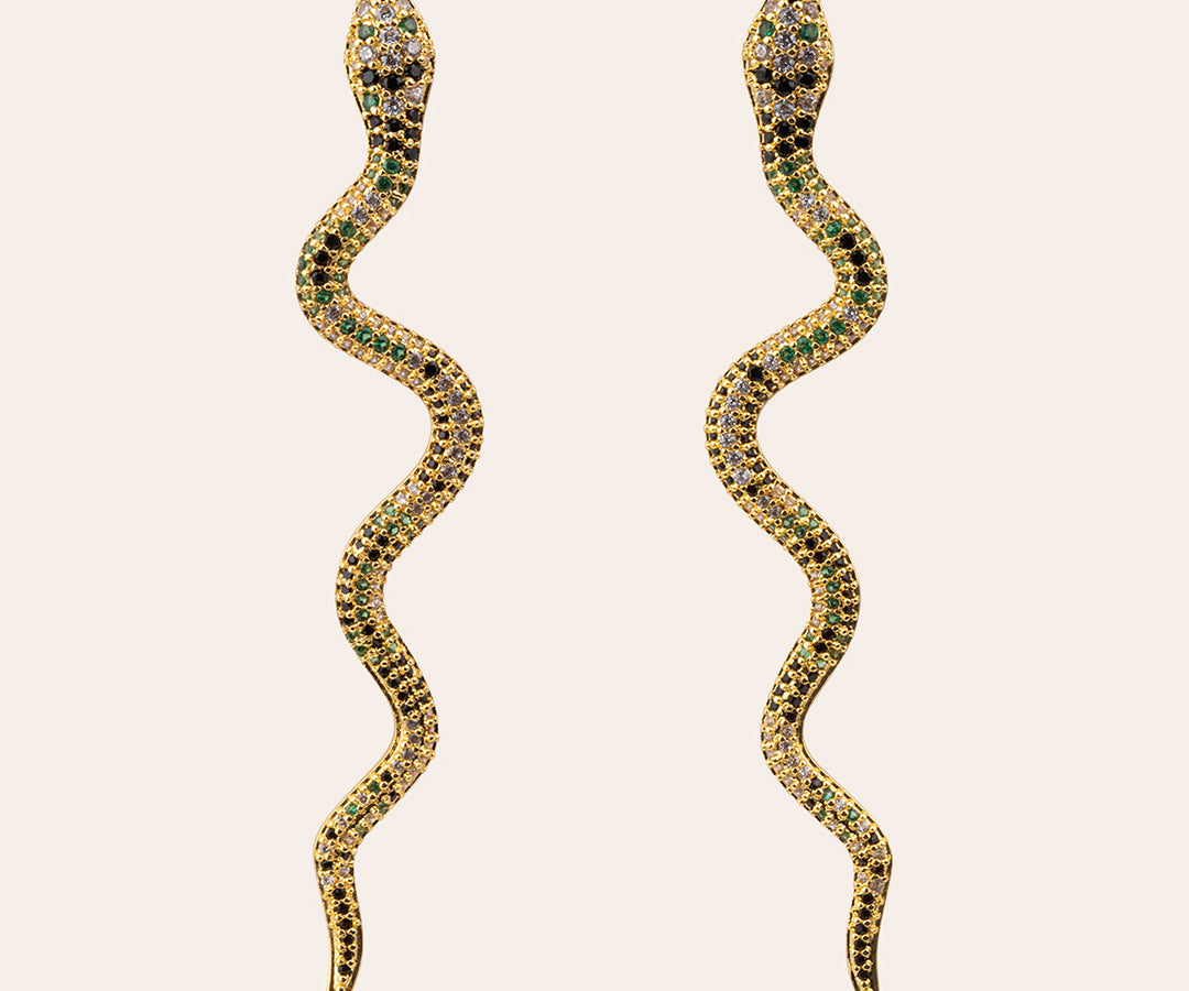 The Cobra earrings Savanna Collection