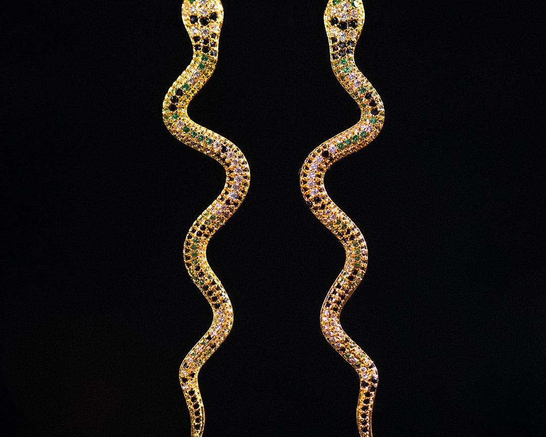 The Cobra earrings