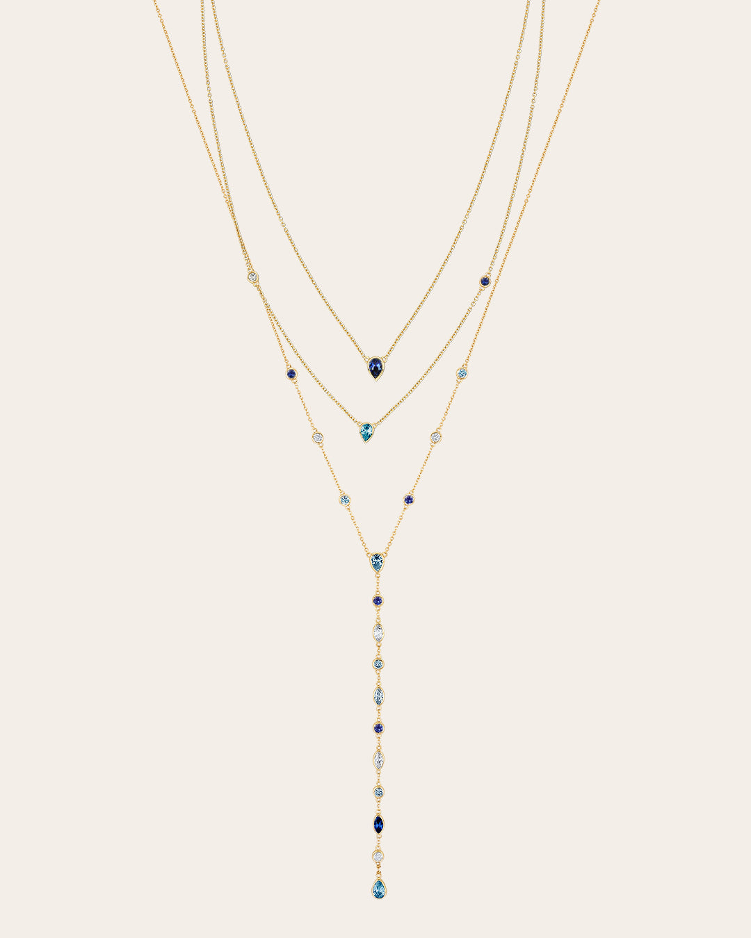 De Aurelia Ocean ketting - gold plated