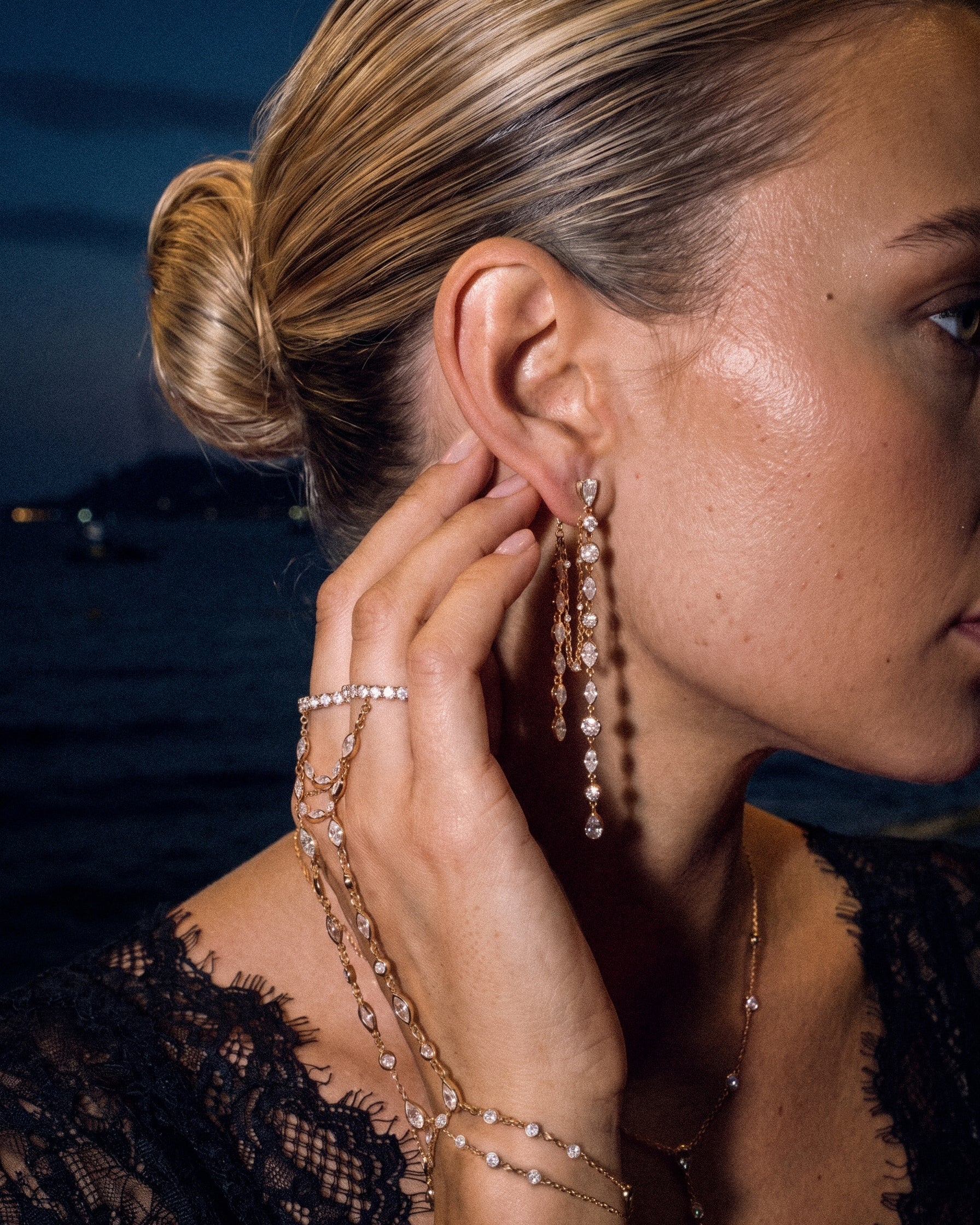 De Aurelia oorbellen - gold plated